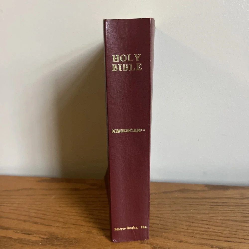 Kwikscan Holy Bible: Complete Authorized King James Version 1987